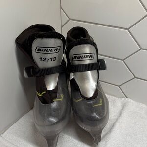 Bauer Skates with Black and Silver Accents 12-13